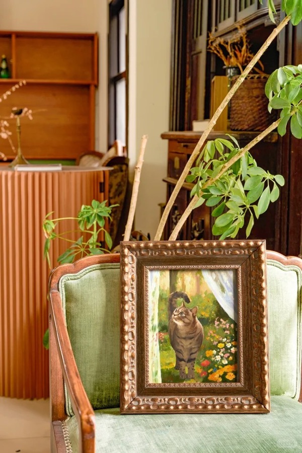 A Lumina pet portrait photographed in its new home, collector image 07